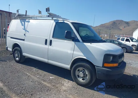 2013 Chevrolet Express 2500 Work Van from USA, damaged, VIN 1GCWGFCA9D1141338